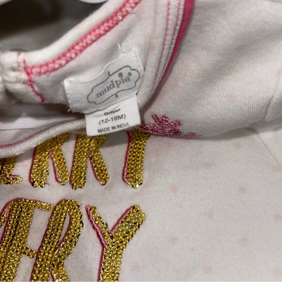 Sequined “Merry Everything” Top - Picture 3 of 3